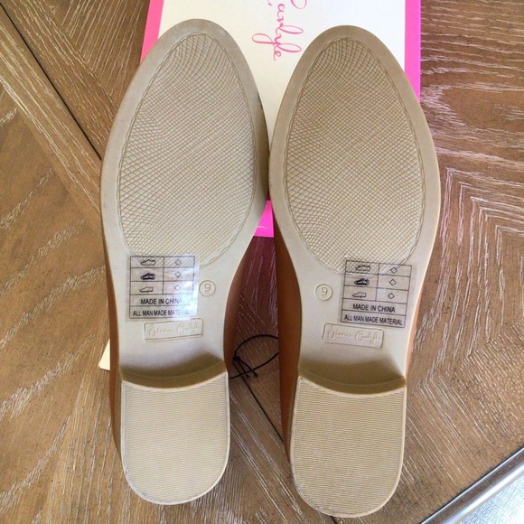 Jessica Carlyle Womens Tan Jenoa Flat Loafer Comfort Shoe - Picture 7 of 8